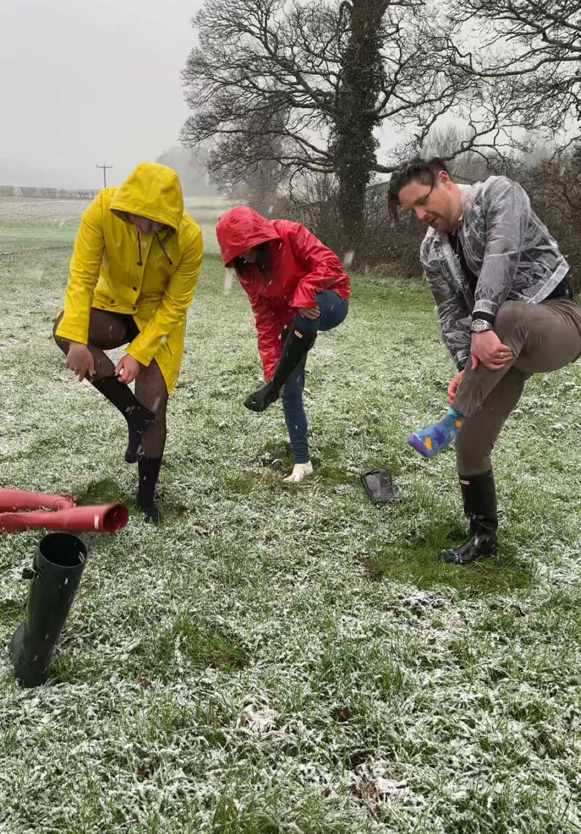 We didn’t quite make it on time 😂 @shannonhuxley @oscarthickk 