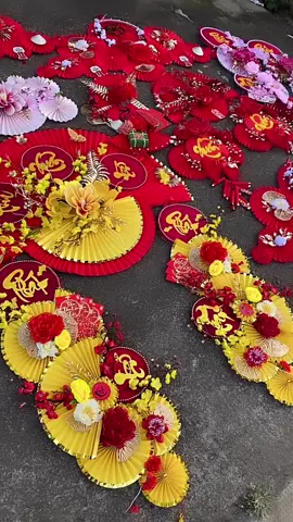 Đơn quạt thành phẩm làm sẵn trả khách ngày một tăng. các mẫu e đăng giỏ hàng đều có làm sẵn thành phẩm hoặc set nguyên liệu về tự làm nhé ạ#tết2025 #tết #trangtritet #decortet 