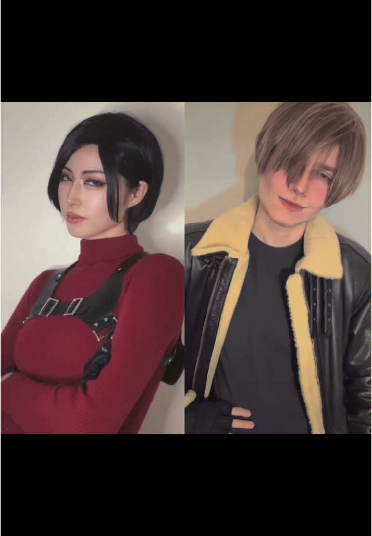 Leon:@Carrrl (Katsuma) 🤍🫶#leonkennedycosplay #adawongcosplay  #residentevil 