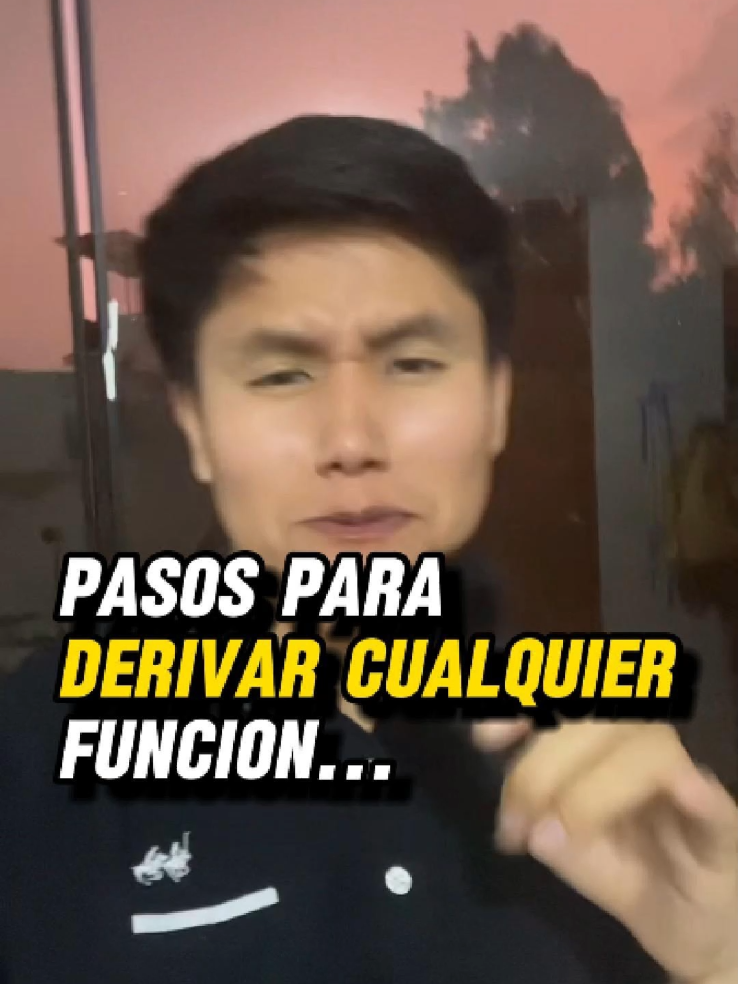 PASOS PARA DERIVAR CUALQUIER FUNCIÓN !! 🤔😯 #calculo #derivadas #AprendeConTikTok #calculodiferencial