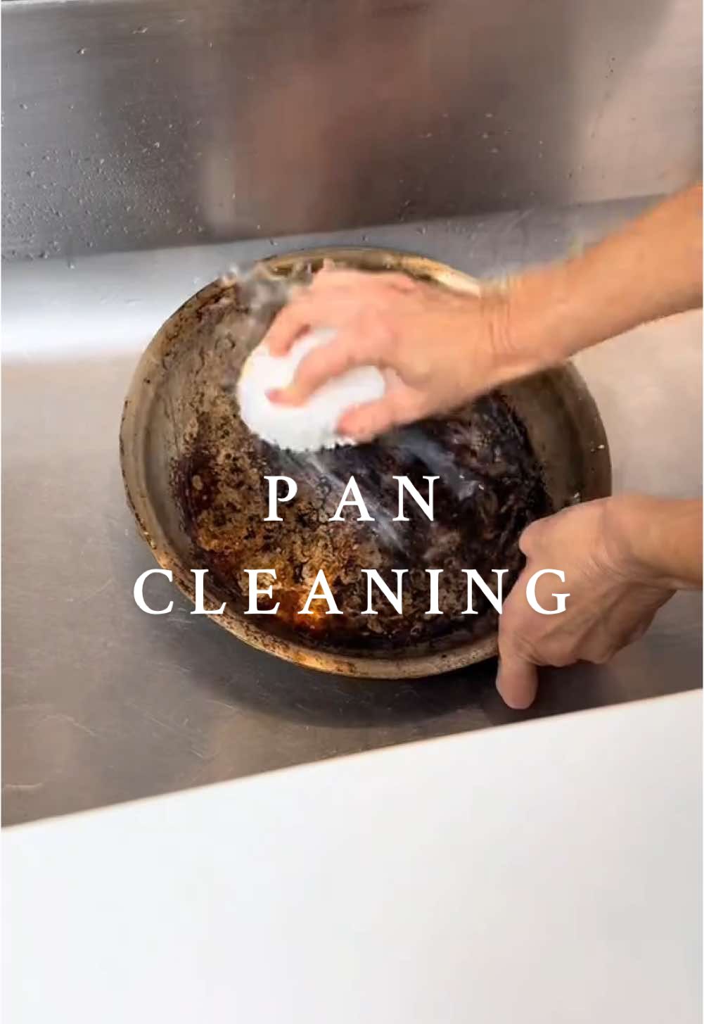 pov: when your husband uses your brand new pan to make bacon🥓#kitchen #clean #asmr 