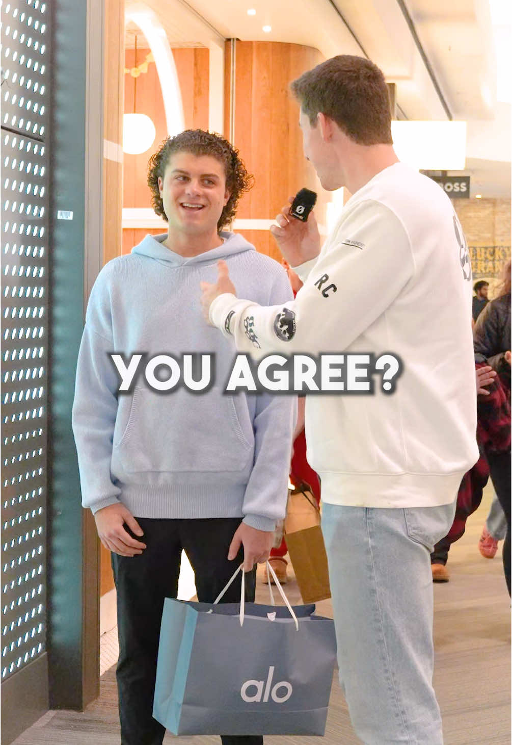 Who do you think won the style contest? #streetinterview #manonthestreet #fashion