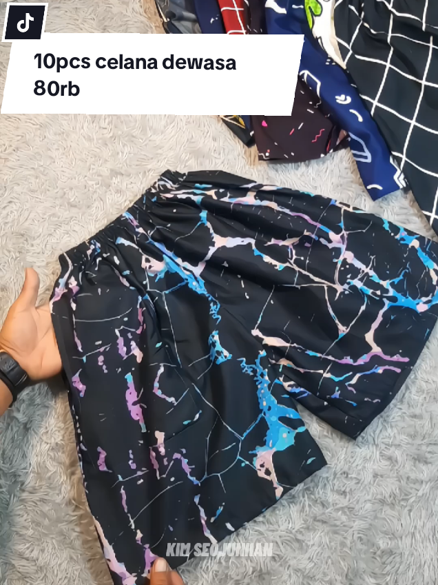 10pcs celana dewasa 80ribuan bebas pilih motif, cek promo dikeranjang kuning #celana #celanaboxer #celanakolor 
