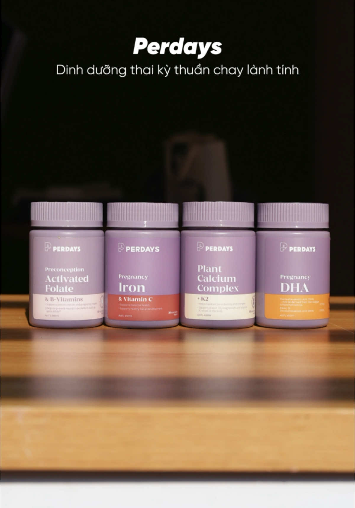 Perdays - Dinh Dưỡng Toàn Diện Cho Thai Kỳ  Cung cấp các dưỡng chất cần thiết cho mẹ và bé, hỗ trợ sức khỏe trong suốt hành trình thai kỳ. Giúp mẹ khỏe mạnh, bé phát triển tối ưu ở mọi giai đoạn! Sẵn sàng cho một hành trình mới. #Perdays #PregnancyCare #HealthyPregnancy #MẹBầuKhỏeMạnh #DinhDưỡngToànDiện #PregnancyJourney #HealthyBaby #SứcKhỏeMẹBầu #PregnancyVitamins #PerdaysVietnam
