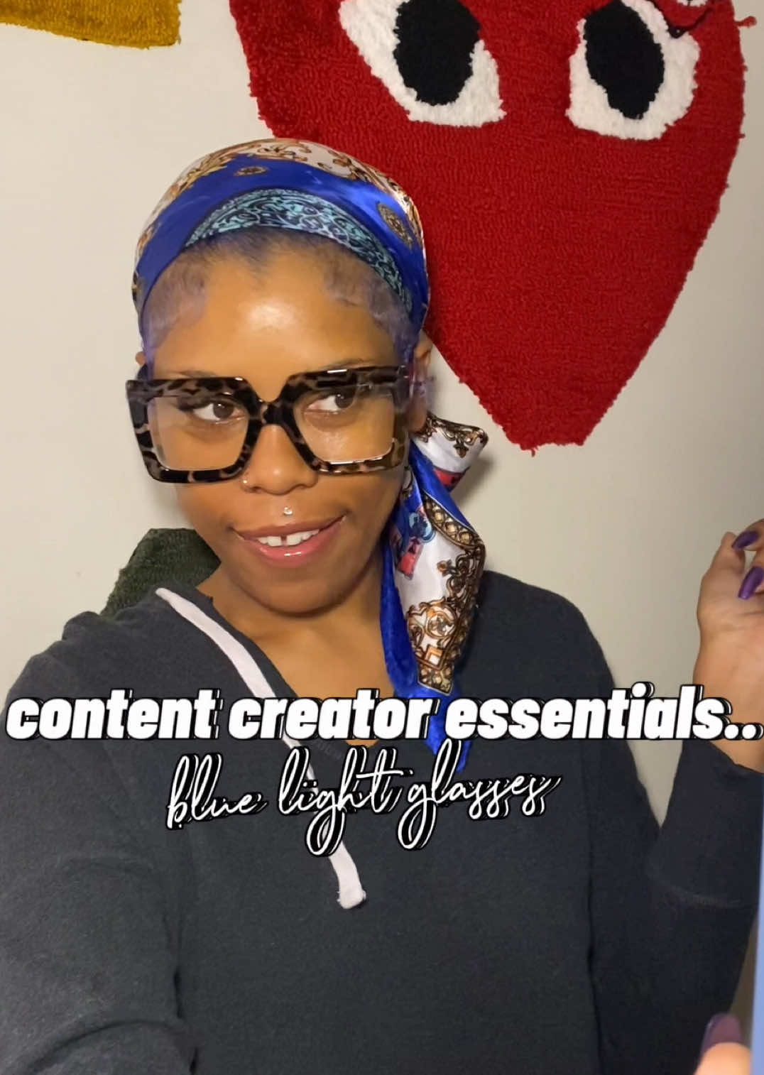 Back with another content creator essential!🙂‍↕️ The hours spent editing, engaging, getting organized etc. can and WILL strain your eyes! Plzzzz take regular screen time breaks & use blue light glasses as often as possible!🤓✨🫶🏾 . #contentcreatoressentials #contentcreatormusthave #bluelightblockingglasess #bluelightglasses #amazonfinds #amazonmusthaves #amazonstorefront 