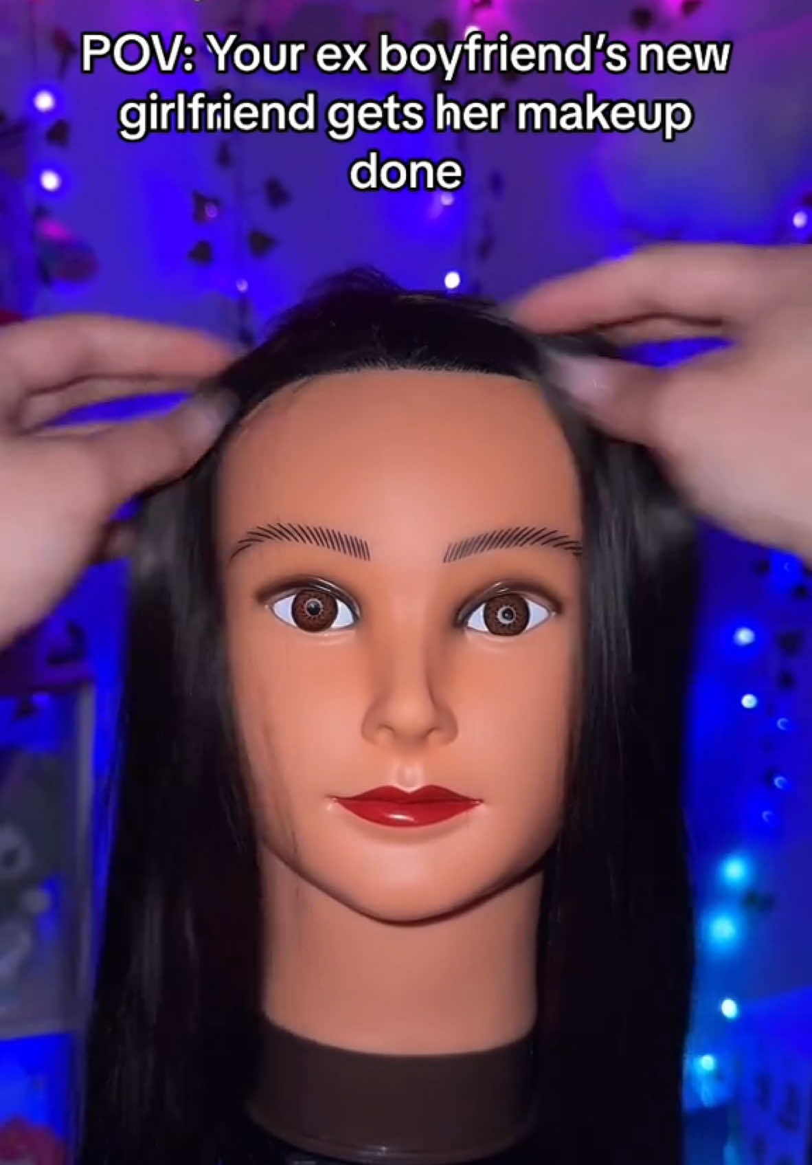 So glad you’re back 🥰 #asmr #asmrpov #asmrmakeup #asmrroleplay #fyp 