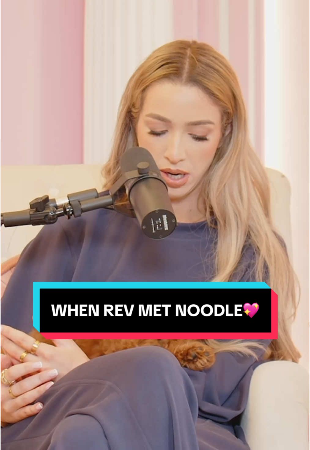 Love at first sight 🤝 the Rev and Noodle🐶💖 Full Rev episode is out NOW, go watch / listen immediately 💅🏻