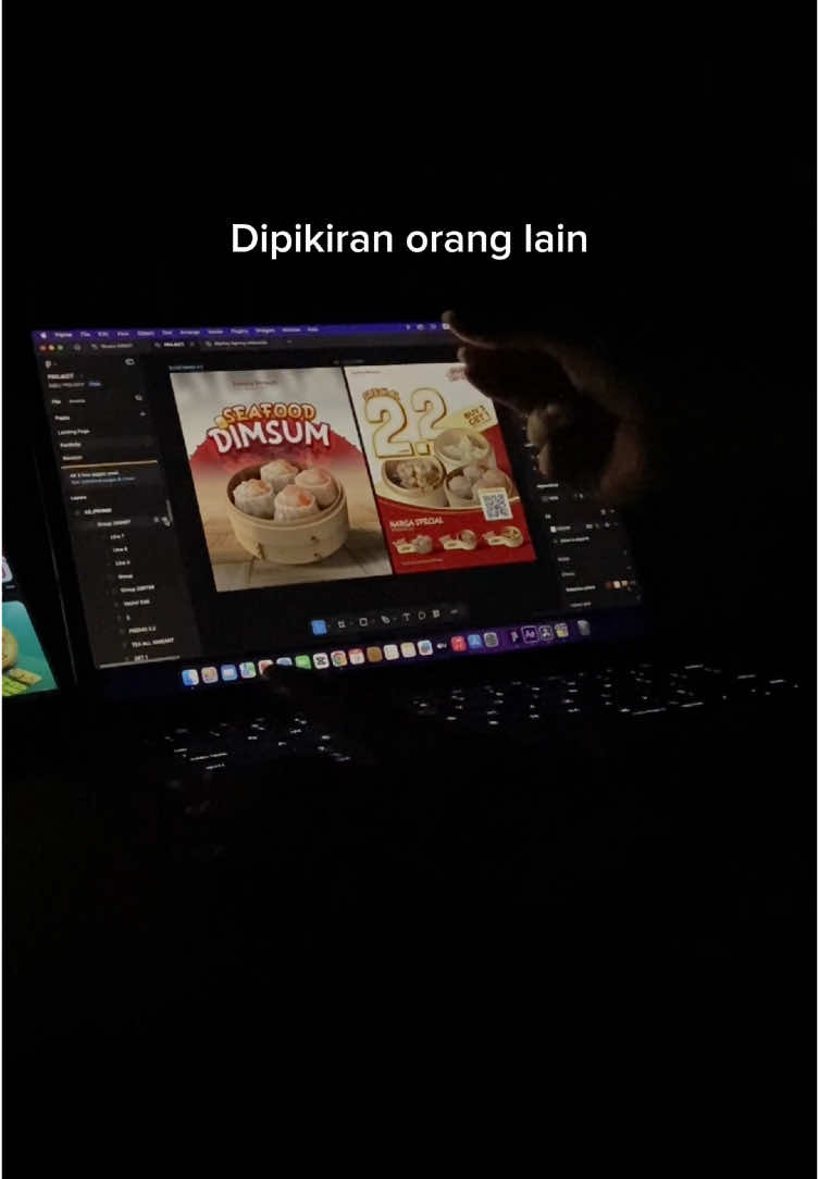 Orang lain mikirnya mah gampang 😅 #creativedesigner #graphicdesigner 