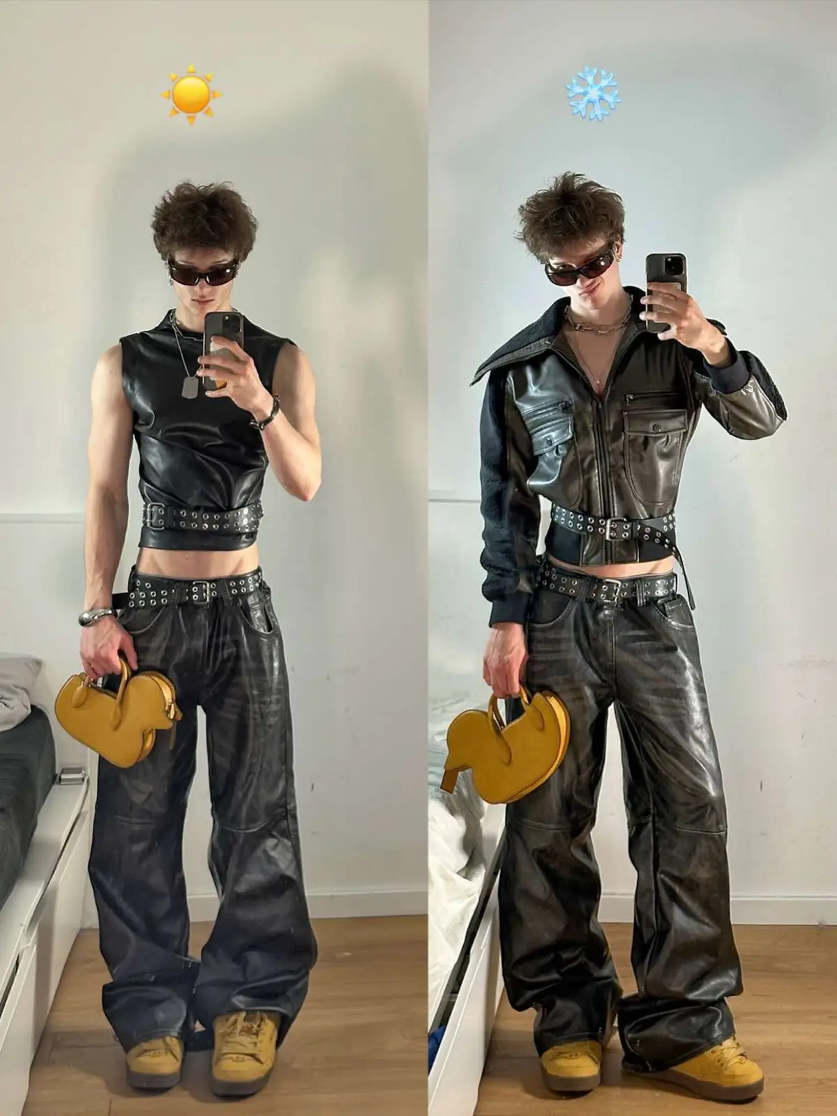 instead of buying new clothes each winter just layer your summer outfits :D (part 6)