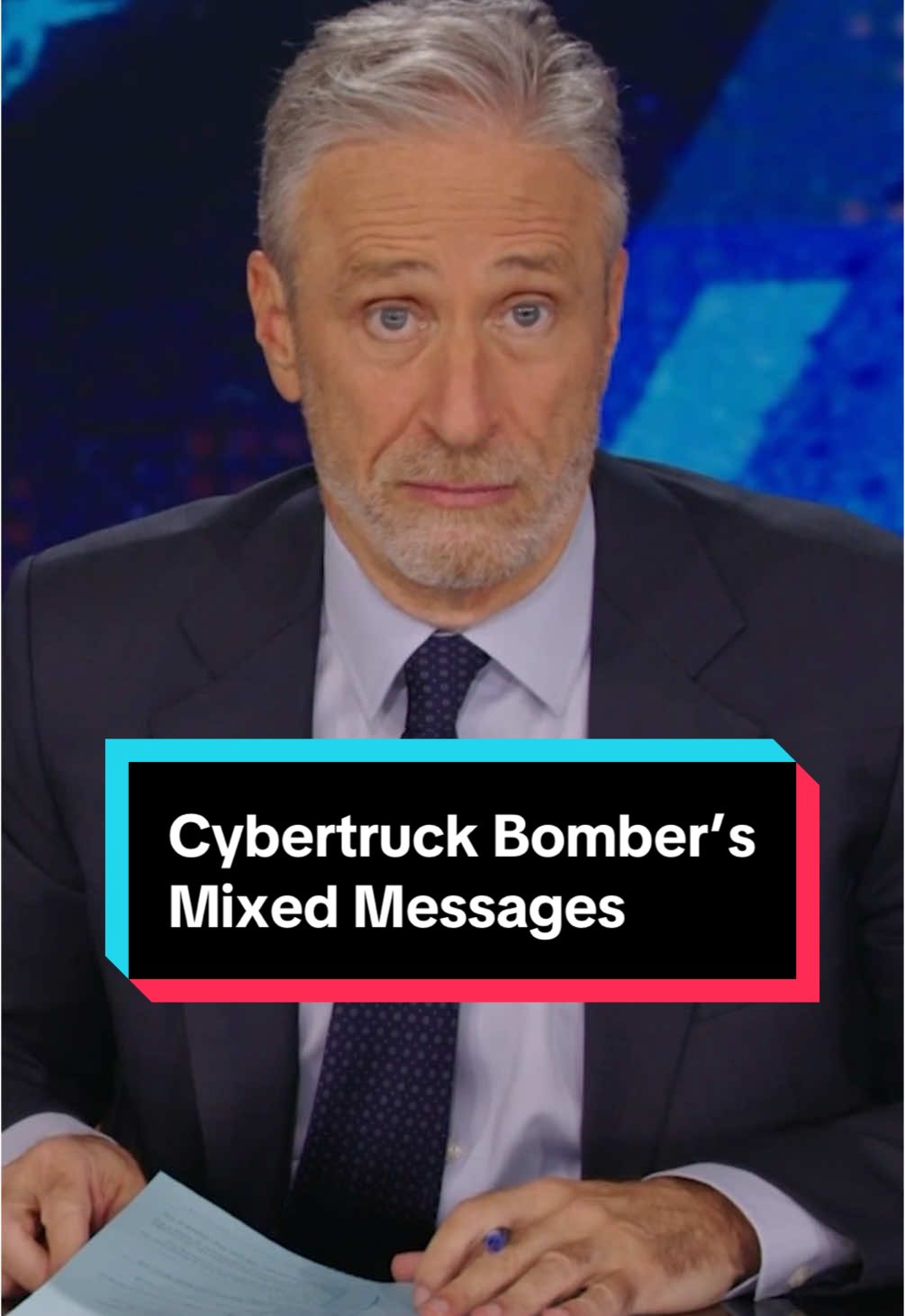A Cybertruck exploded outside of a Trump hotel? Are terrorists political cartoonists now? #DailyShow #Trump #ElonMusk 