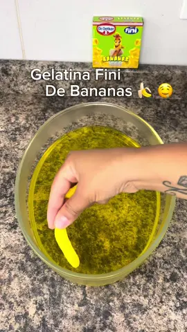 #gelatina #fini #finibananas #sobremesafácil #dessert #sobremesa #receitasfaceis #foryoupage❤️❤️ 