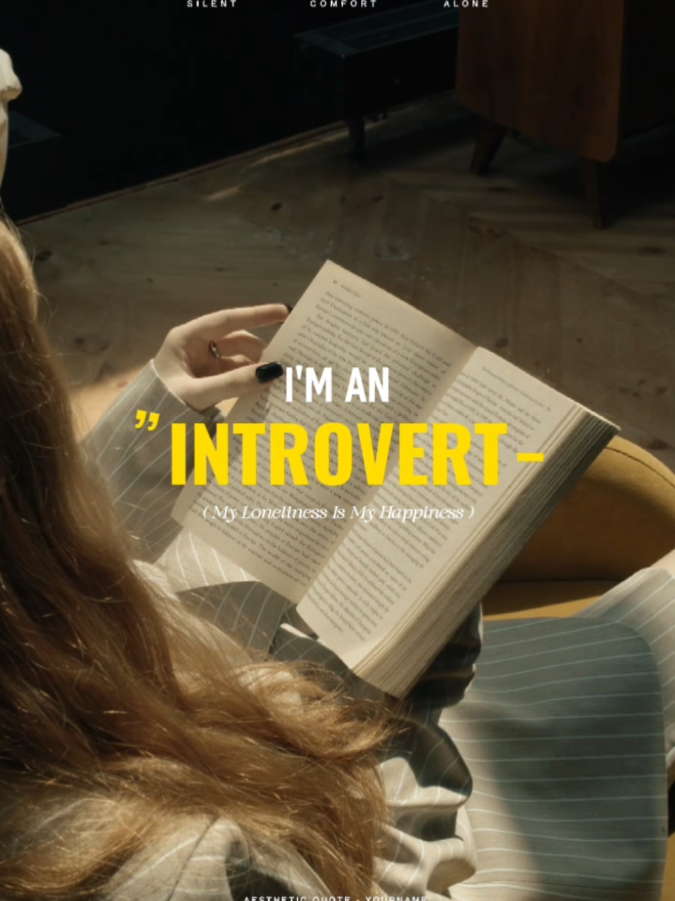 I'M AN INTROVERT #introvert #introvertquote #CapCut 