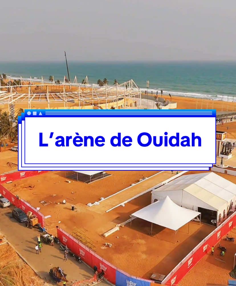 𝗗𝗲́𝗰𝗼𝘂𝘃𝗿𝗲𝘇 𝗹𝗮 𝗺𝗮𝗷𝗲𝘀𝘁𝘂𝗲𝘂𝘀𝗲 𝗔𝗥𝗘̀𝗡𝗘 𝗗𝗘 𝗢𝗨𝗜𝗗𝗔𝗛 Admirez de jour comme de nuit, la beauté subliminale de l’œuvre qui abritera quelques manifestations dans le cadre des 𝗩𝗼𝗱𝘂𝗻 𝗗𝗮𝘆𝘀, 𝗹𝗲𝘀 𝟵, 𝟭𝟬 𝗲𝘁 𝟭𝟭 𝗷𝗮𝗻𝘃𝗶𝗲𝗿 𝟮𝟬𝟮𝟱 𝗮̀ 𝗢𝘂𝗶𝗱𝗮𝗵.  #Beninbouge #Vodundays #KwaboBenin #vodundays2025 #ouidah #tiktokbeninois🇧🇯 #229🇧🇯 #tiktokbeninois🇧🇯🇧🇯🇧🇯🇧🇯 #diasporabenintiktok #fyp #229tiktok 