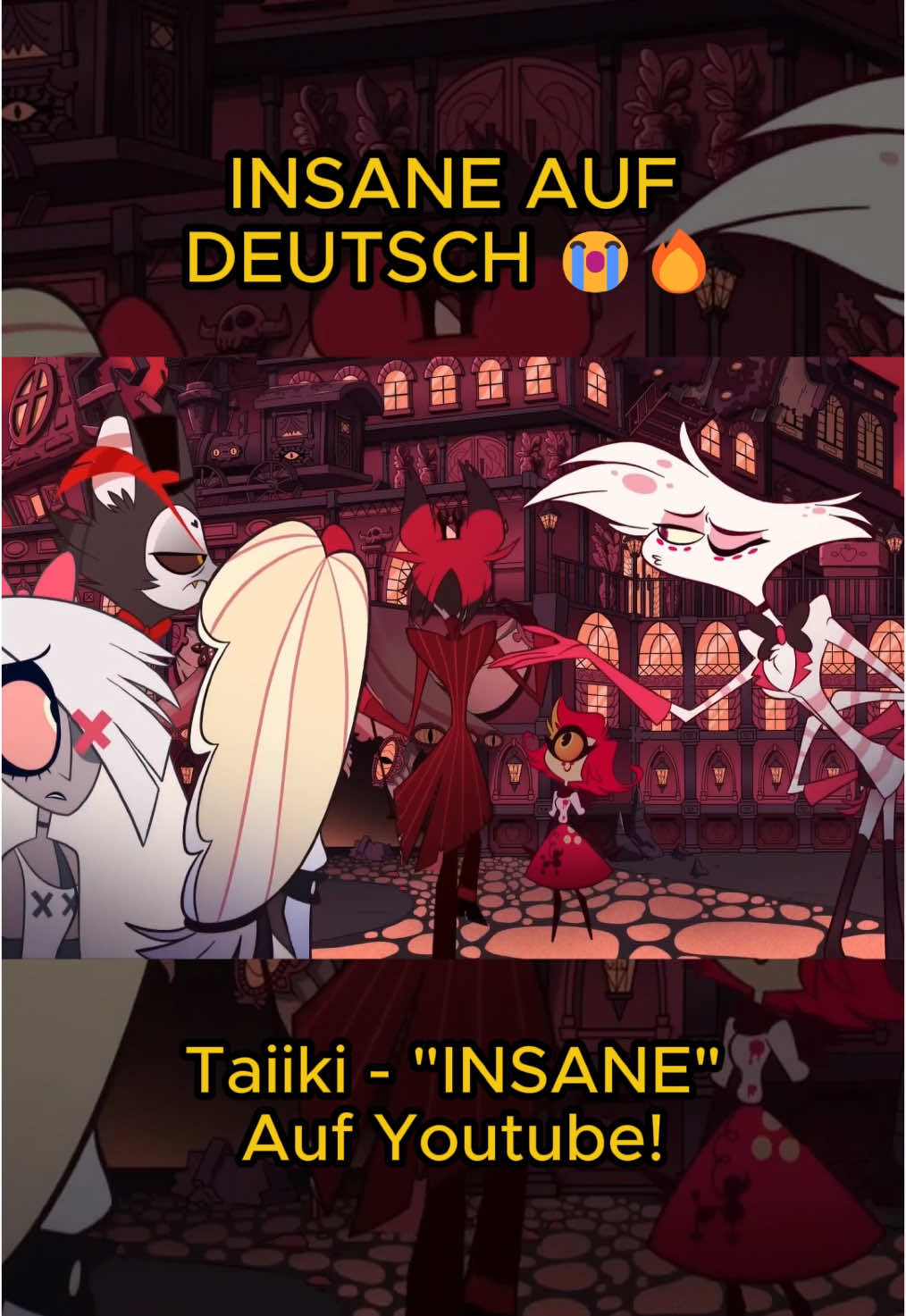 Wir hatten doch so viel Spaß zusammen! 😌🔥 #Taiiki #hazbinhotel #alastor #songcover #fyp #insane #charliemorningstar #vaggie #angeldust #niffty #hazbinhotelcover 