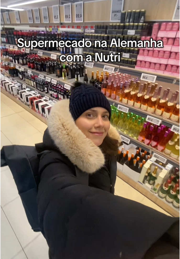 Supermecado na Alemanha com a Nutri ❤️ quero mostrar ainda mais sobre o Pfand para vocês #alemanha #nutrinaalemanha #dieta #emagrecimento 