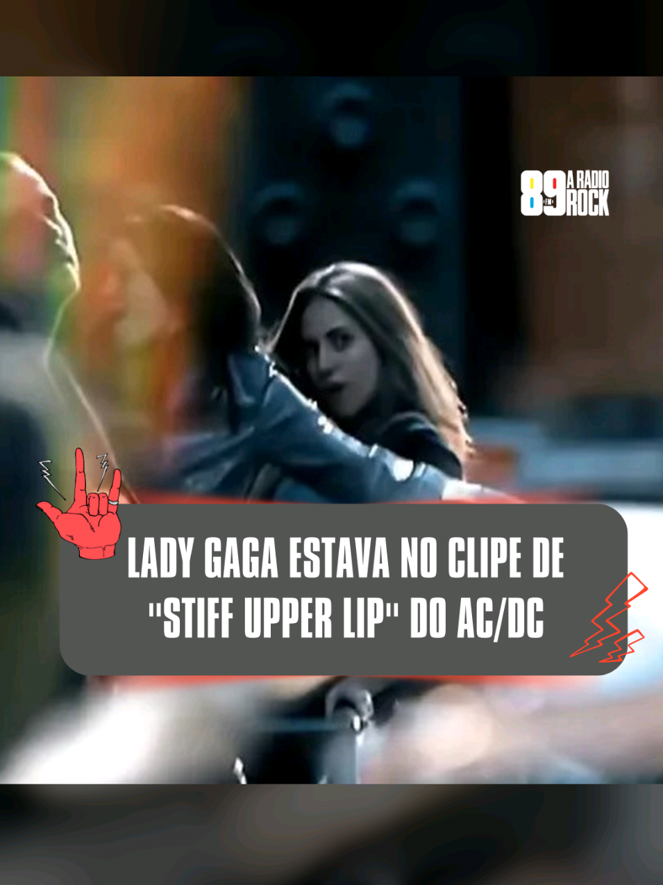 LADY GAGA ESTAVA NO CLIPE DE 
