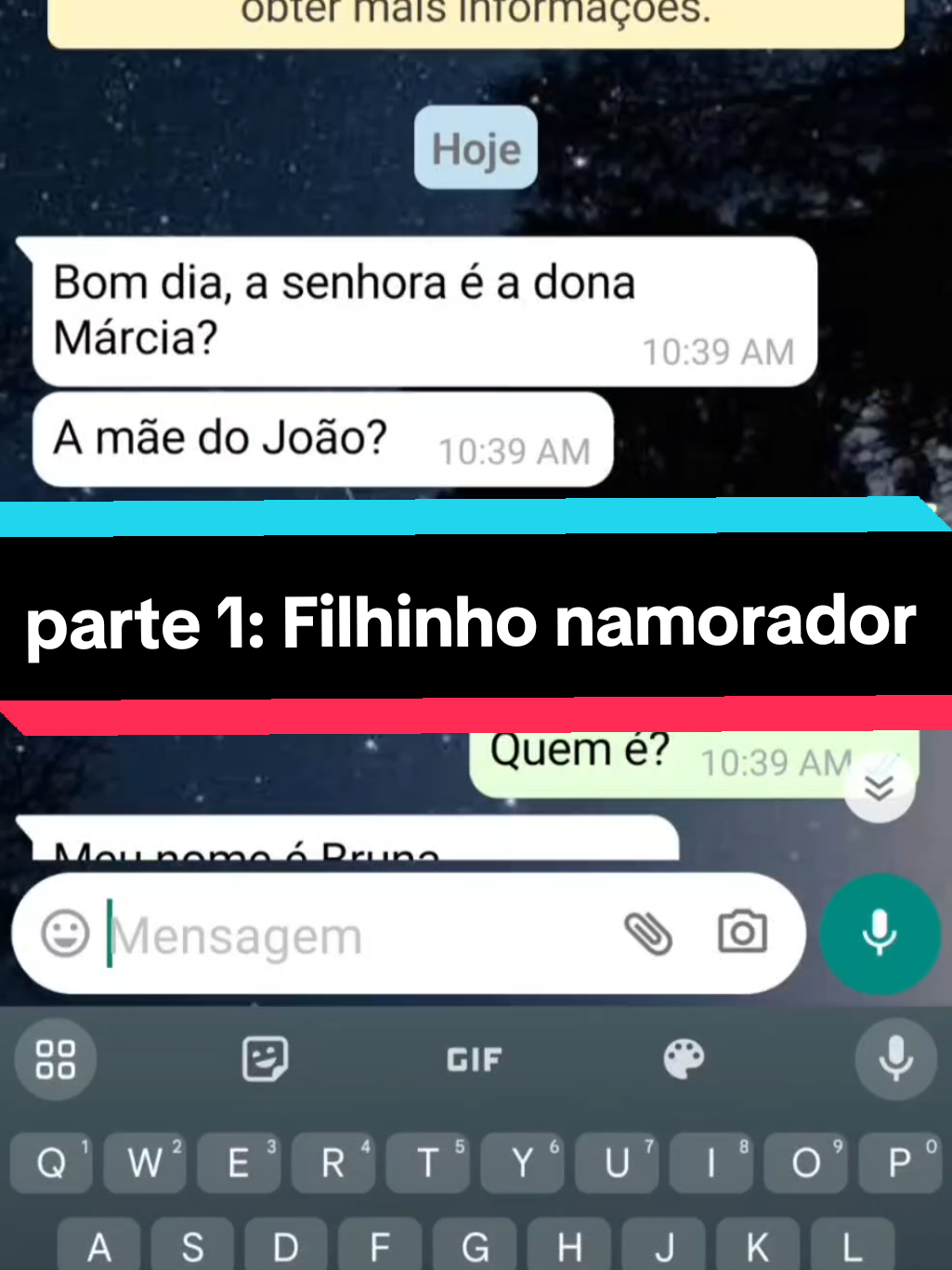acho que esse filho tá meio espertinho #historias #plottwist #conversasdowhatsapp 