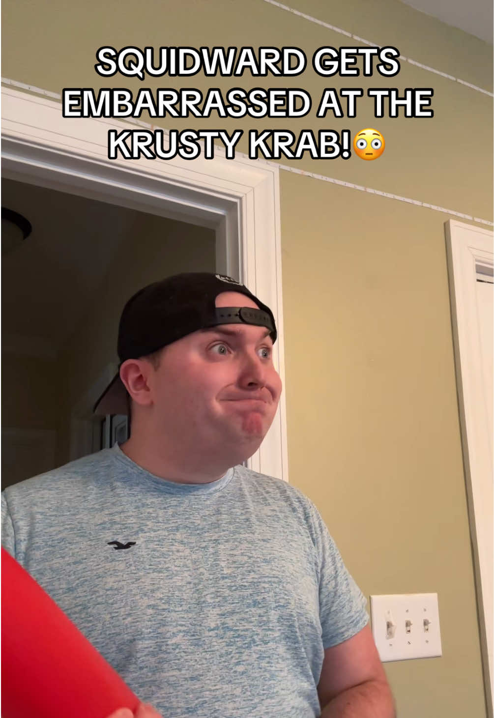 SQUIDWARD ASKED FOR IT! #tal_on #fyp #disaster #comedy #spongebob #squidward #mrkrabs #horror #krustykrab 