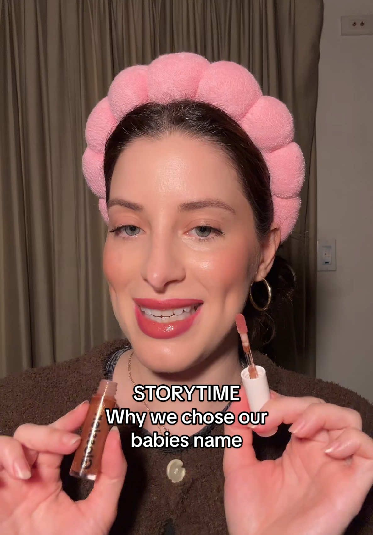 Why we chose the name LIA 🥰🩷 #storytimebabyname #choosinganameforyourbaby #babynames #babygirlnamesilove #babynameideas #babynames2025 