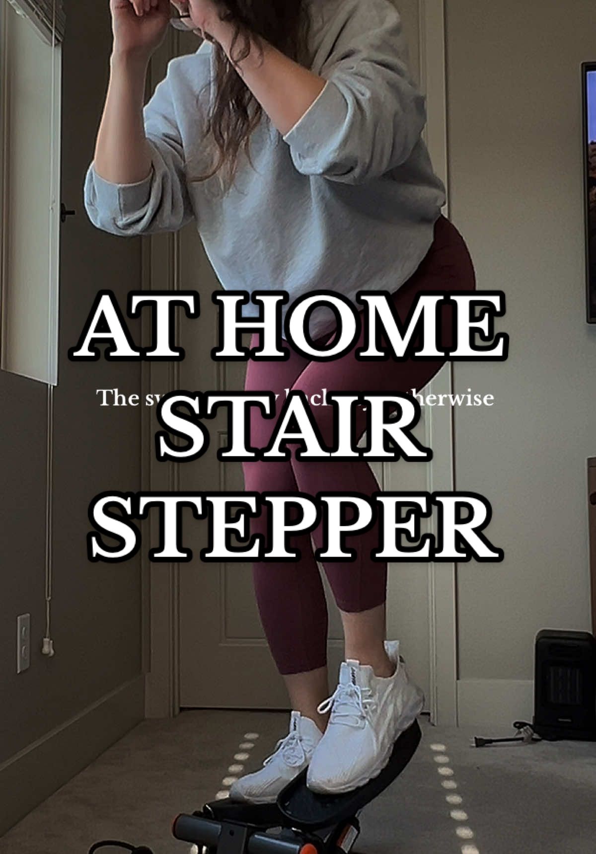 As a former personal trainer, stair steppers are the most slept on form of total body exercise #stepper #stairstepper 