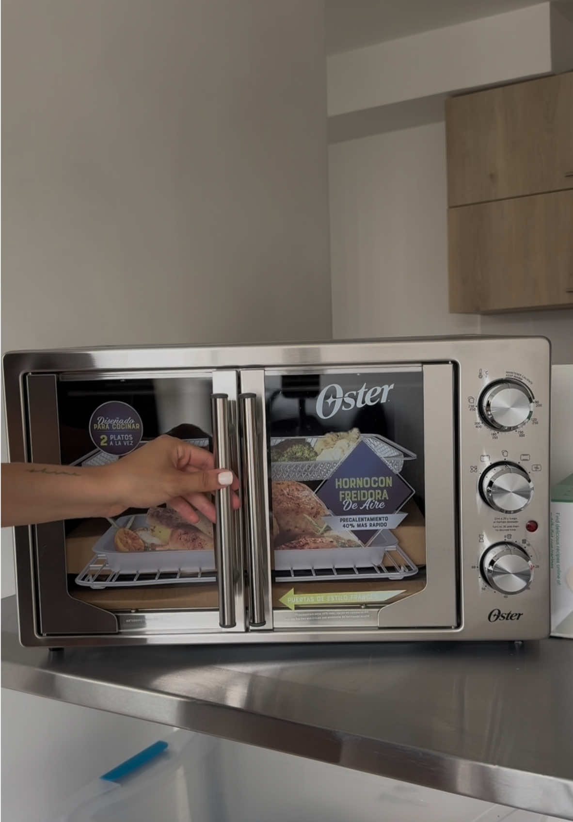 mi bebe #emprendimiento  #repostreria #unboxingvideo #horno #oster #fyp 