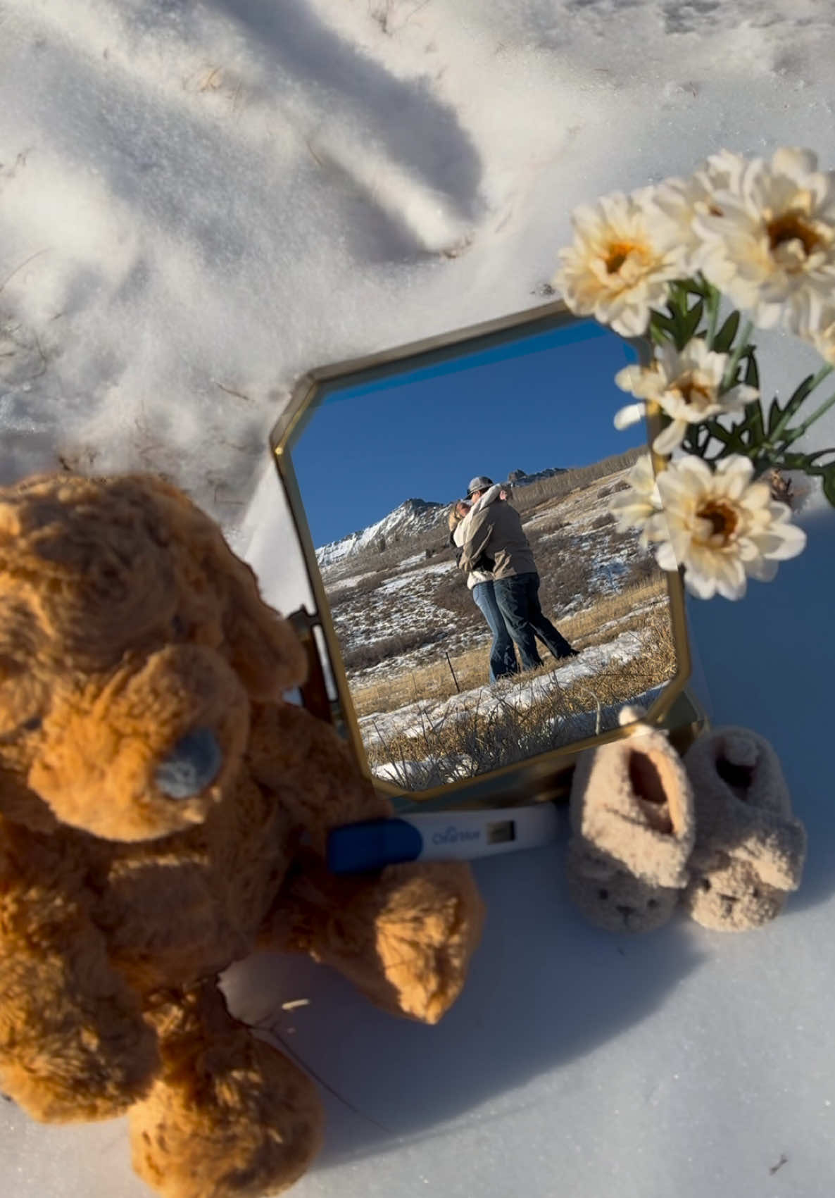 Surprise!! 🩷🩵🍼👼🏻 #baby #babyannouncement #baby2025 #comingsoon #mom #dad #firsttimemom #pregnant #pregnancyannouncement 