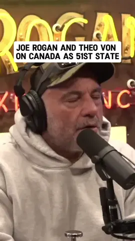 Joe Rogan and Theo Von on Canada becoming the 51st State  #JoeRogan #JRE #Comedy #Podcast #TheoVon
