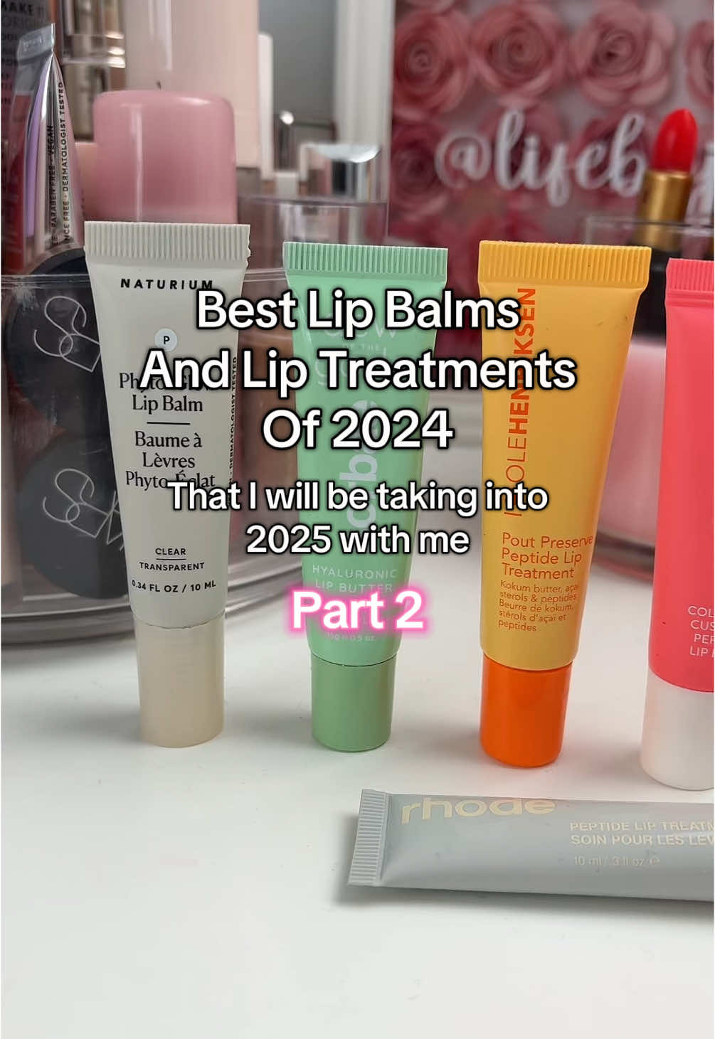 Best lip balms and treatments that I will be taking into 2025 with me! #bestlipproducts #liptreatment #lipbalms #bestlipbalm @rhode skin @Naturium @Peach & Lily @BIOSSANCE @Vaseline Brand 
