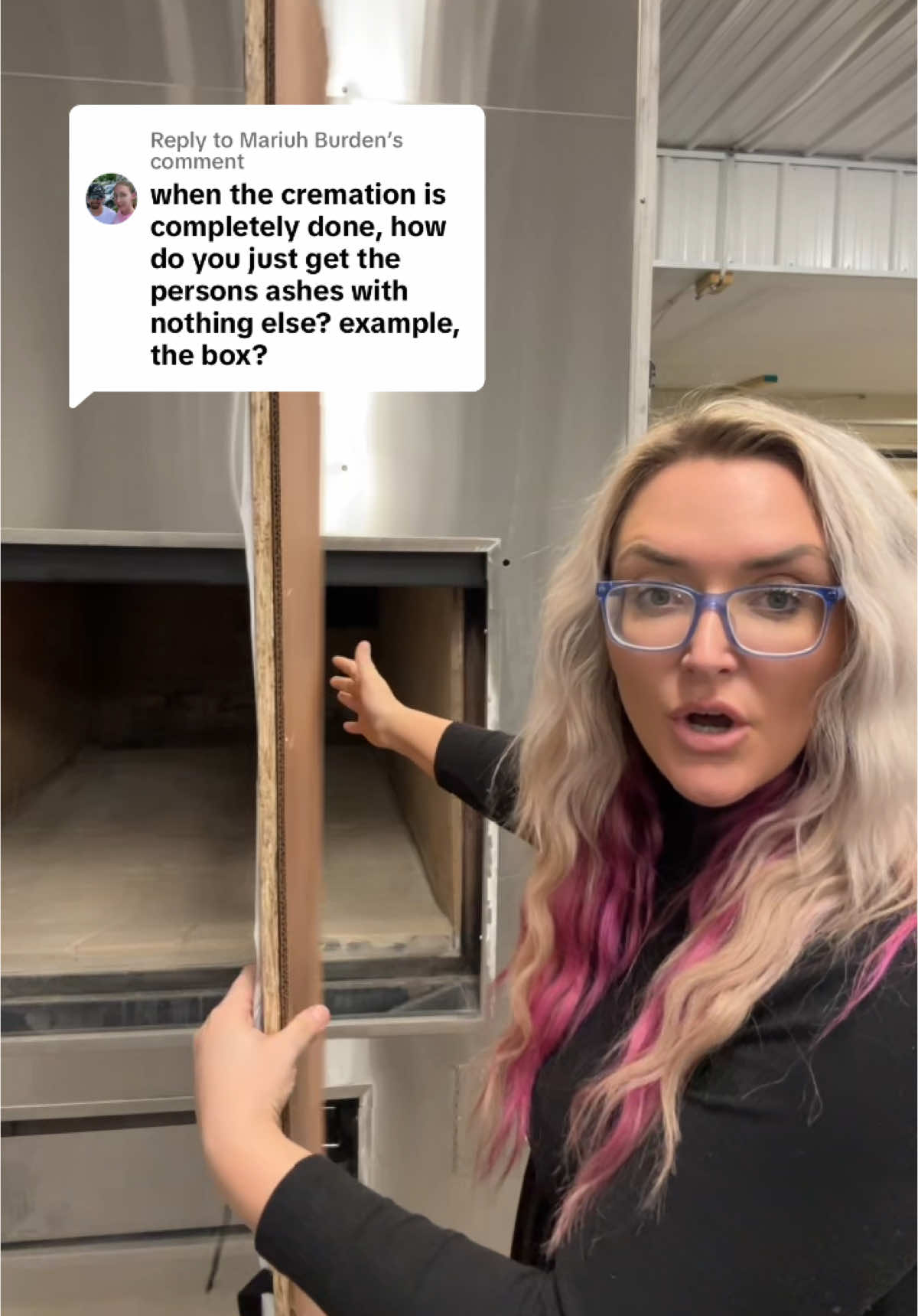 Replying to @Mariuh Burden Answering Cremation Questions. #educationalpurposes #cremation #funeralhome #bts 