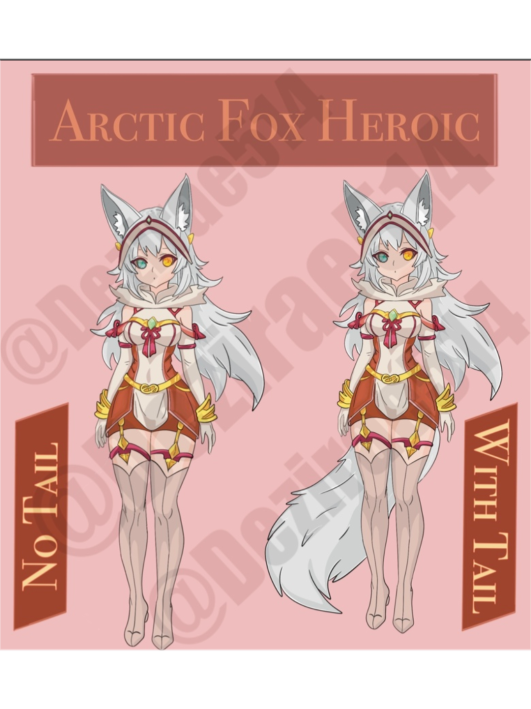 Arctic Fox Heroic 🦊  2D Adoptable Model Design 💚 Available now on Ko-Fi 🦊  Ko-Fi.com/Dezirae514 🔗 Can be used personally and commercially  can be used as a design reference for a model to be made for streaming  @Ko-fi.com @VGen @Procreate #youtubegamer #femalemodel ##dndcharacter #dnd #2dart #2dmodel #2d #drawing #model #modeldesign #vtubermodel #pngtuber #vtuber #vtube #modelart #design #artwork #arttok #procreate #kofi #kofichallenge #artist #designs #2dartwork #artistsoftiktok #character #kofigoalchallenge #kofishop #vgen #vgenartist #characterdesign #fox #fennecfox #wanderer #travler #femalemodel #nonhuman 