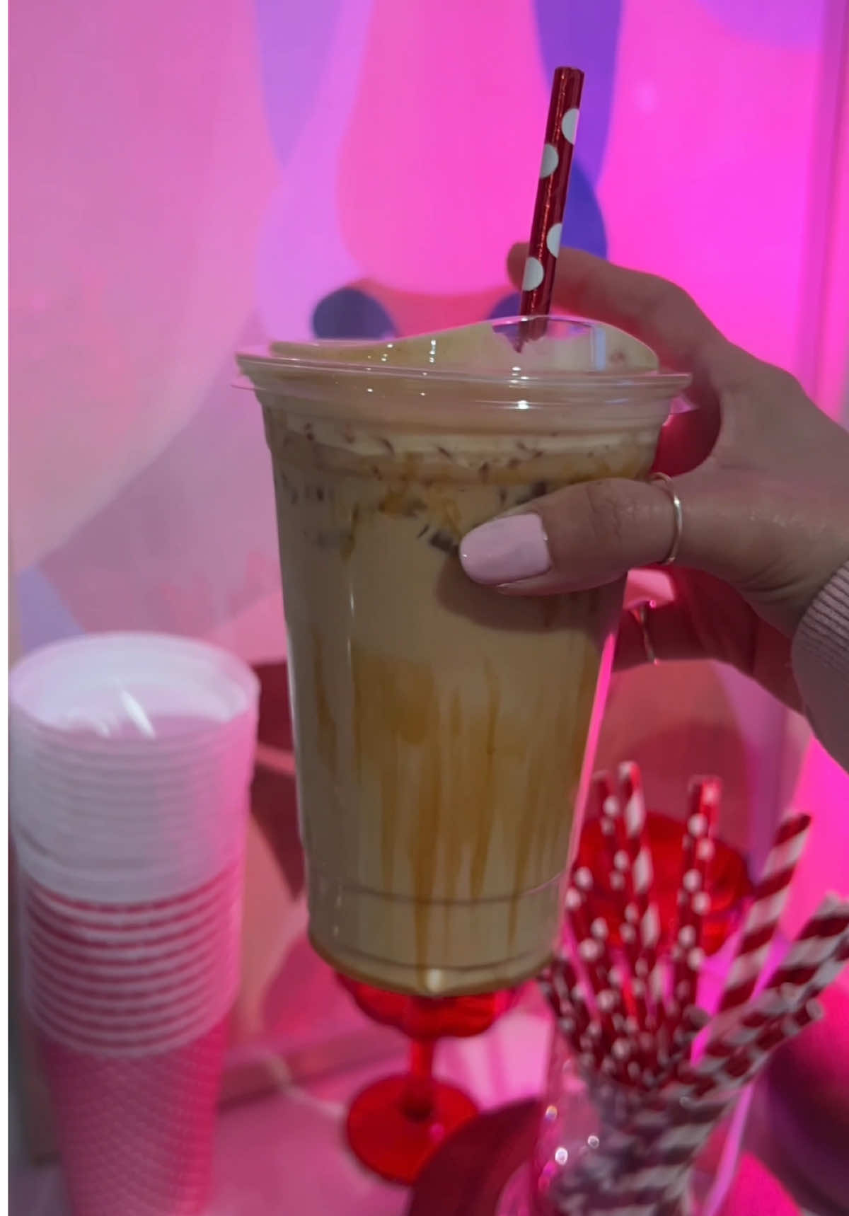 Iced coffee at home just got  10x better 🫶 Also, I don’t like a lot of ice in mine so don’t judge 🤣 #nespresso #athomecoffee #icedcoffeeathome 