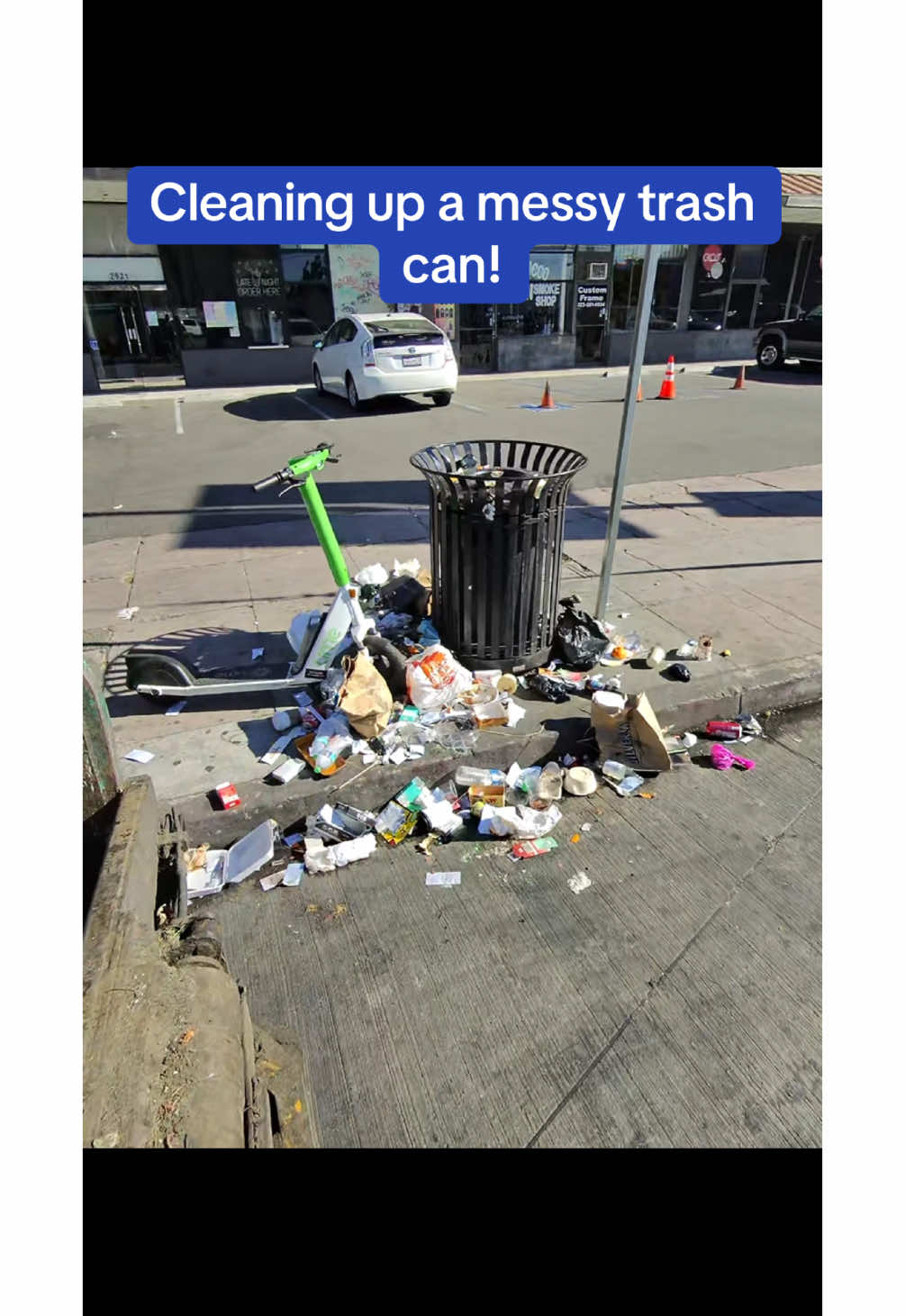 Frequent occurrence at this trash can! #trashtruck #garbagetruck #TikTok #ForYouPage #losangeles #garbageman #trashman #bluecollar #losangelessanitation #garbagemantiktok #basurero #trashmantiktok #POV #rearloadergarbagetruck #dangerousjobs #asmr #rayban #raybanmeta #satisfyingvideo #trashcan 