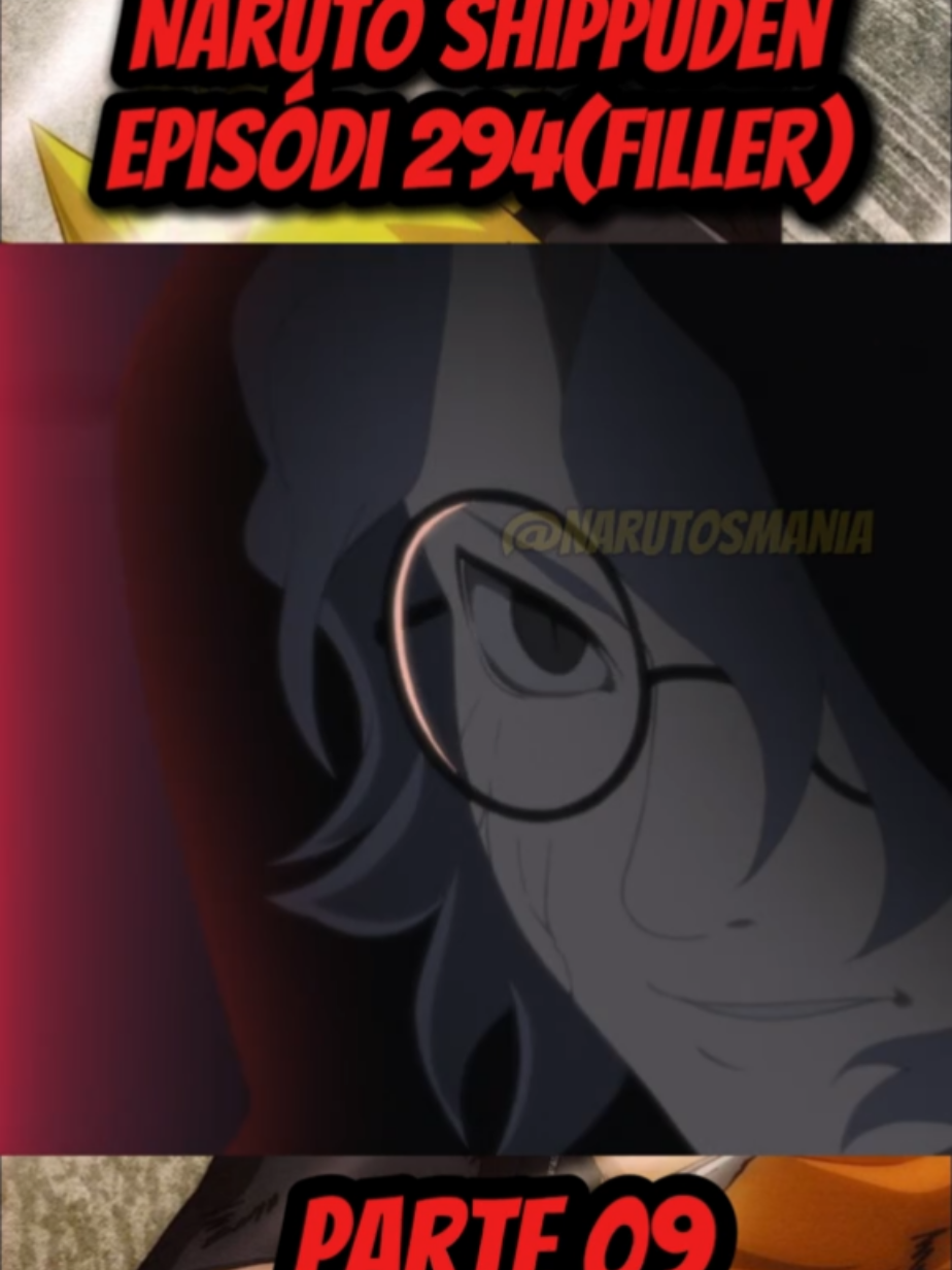 Naruto Shippuden(EPI 294)Filler PT 09 DUB #kakashi #hidan #sai #anime #fyp #narutoshippuden #narutodublado #animeedit #narutouzumaki #narutoedit #narutonetflix #kurama #edotensei