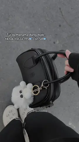 Túi da Hanama được tiktok trợ zá cực hời hóit lẹ ạ #reviewtuixach #ocbuushop #tuixinh #tuixach #SamTetBaoVui #xuhuong 