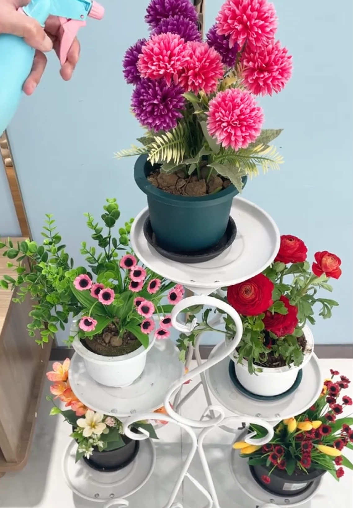 Kệ để chậu cảnh nhiều tầng 👍🏻 #giadungthongminh #xuhuong #giadungtienich #fyp #decor 