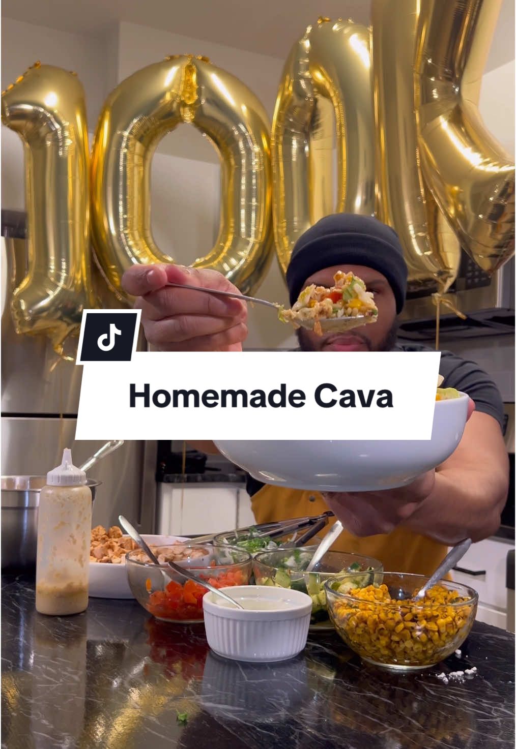 Thank you for 100K! Let’s continue to be great ✨ Homemade @CAVA is better than Chipotle!  • #cava #comfortfood #weeknightdinner #mealprepideas #healthyrecipes #highproteinmeals #highprotein #lowcaloriemeals  #fyppp