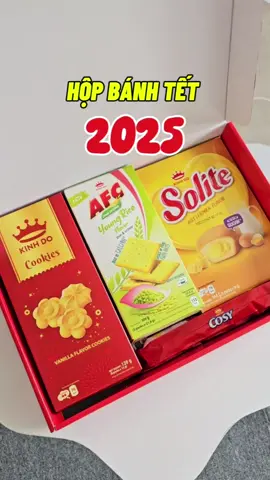 Hộp bánh biếu Tết 2025 của Kinh Đô toàn bánh ngon  #hopquabanhkeo  #banhtet  #kinhdo  #hopbanhtet  #hopquabieutet  #tet2025  #banacocoreview 