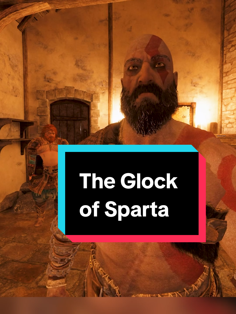 The Glock of Sparta #kratos #godofwar #glockofsparta #fakegun 