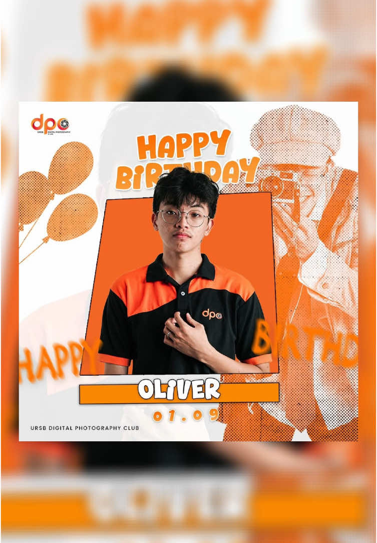 ORG Birthday Pubmat #graphicdesign 