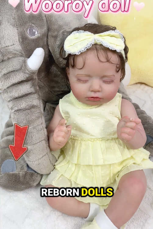 🎠 Wooroy Reborn Dolls create a world of wonder for your little one. 🌸 A lifelike friend for every laugh, every hug, and every dream. ✨ Order now and give your child the gift of companionship! 🌟 #newyearnewaura #gift #birthdaygift #giftidea #rebornbabydoll #newyear #giftideas #MomsofTikTok #birthdaygifts 