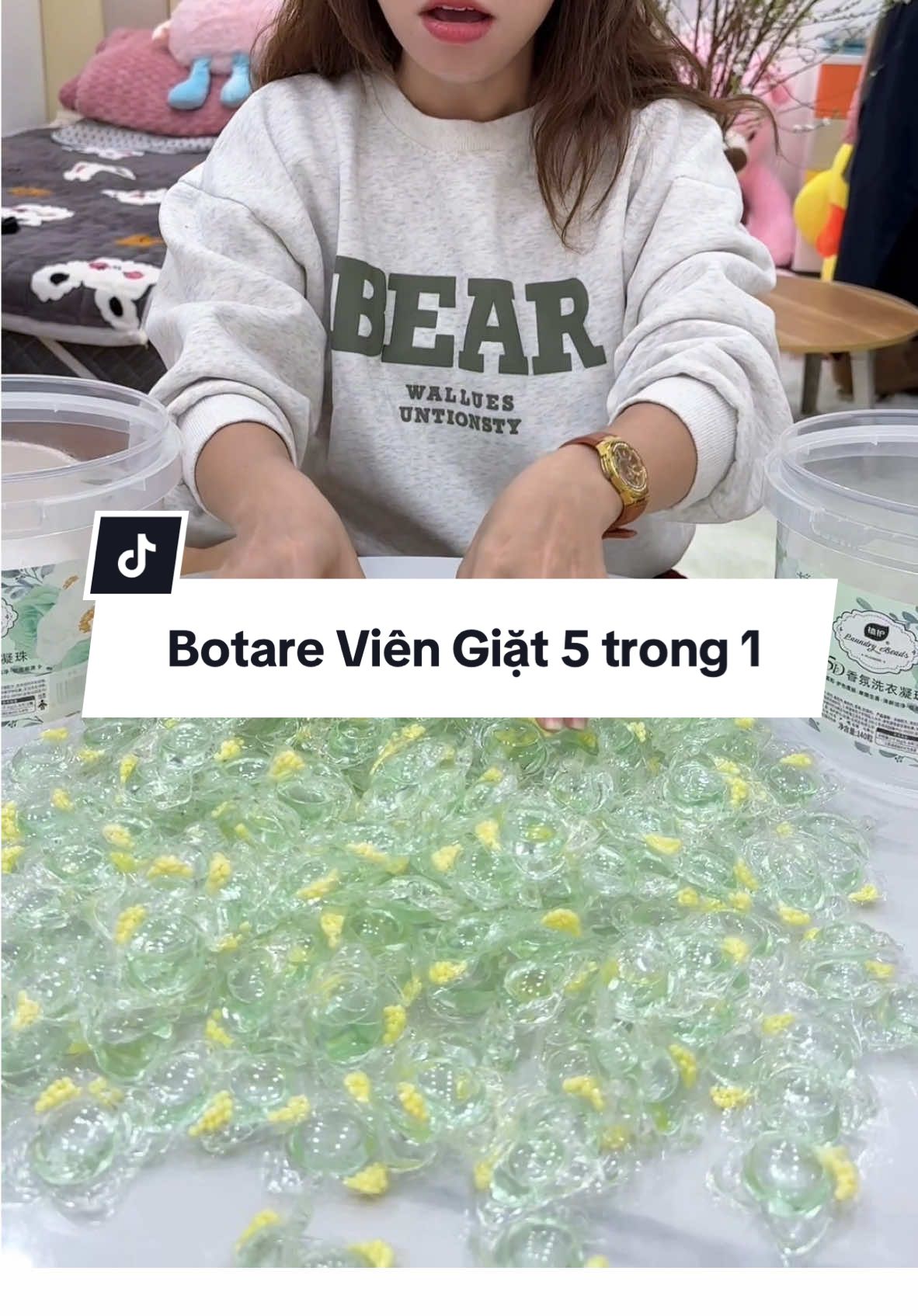 【140 Viên】Botare Viên Giặt 5 trong 1 #xuhuong #viengiat #viengiat5in1 #huyenhomhinh365 