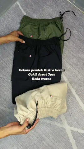 Celana pendek distro keren, dapat 3pcs #celanapendek #celanapendekpria #celanapendekdistro #celanapendekkeren 