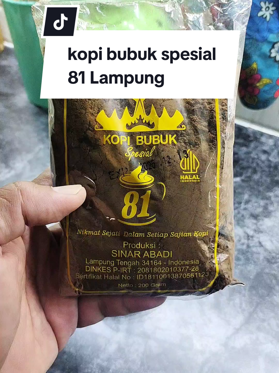 Ngopi nikmat dengan kopi bubuk spesial 81 lampung #kopi #kopilampung #kopibubuk #kopibubuklampung #kopihitam #komunitaskopi #fypシ゚viral🖤tiktok #affiliatorpemula #affiliatortiktok #affiliator #fypシ #fyp #fypシ゚viral #viralvideo #viraltiktok 