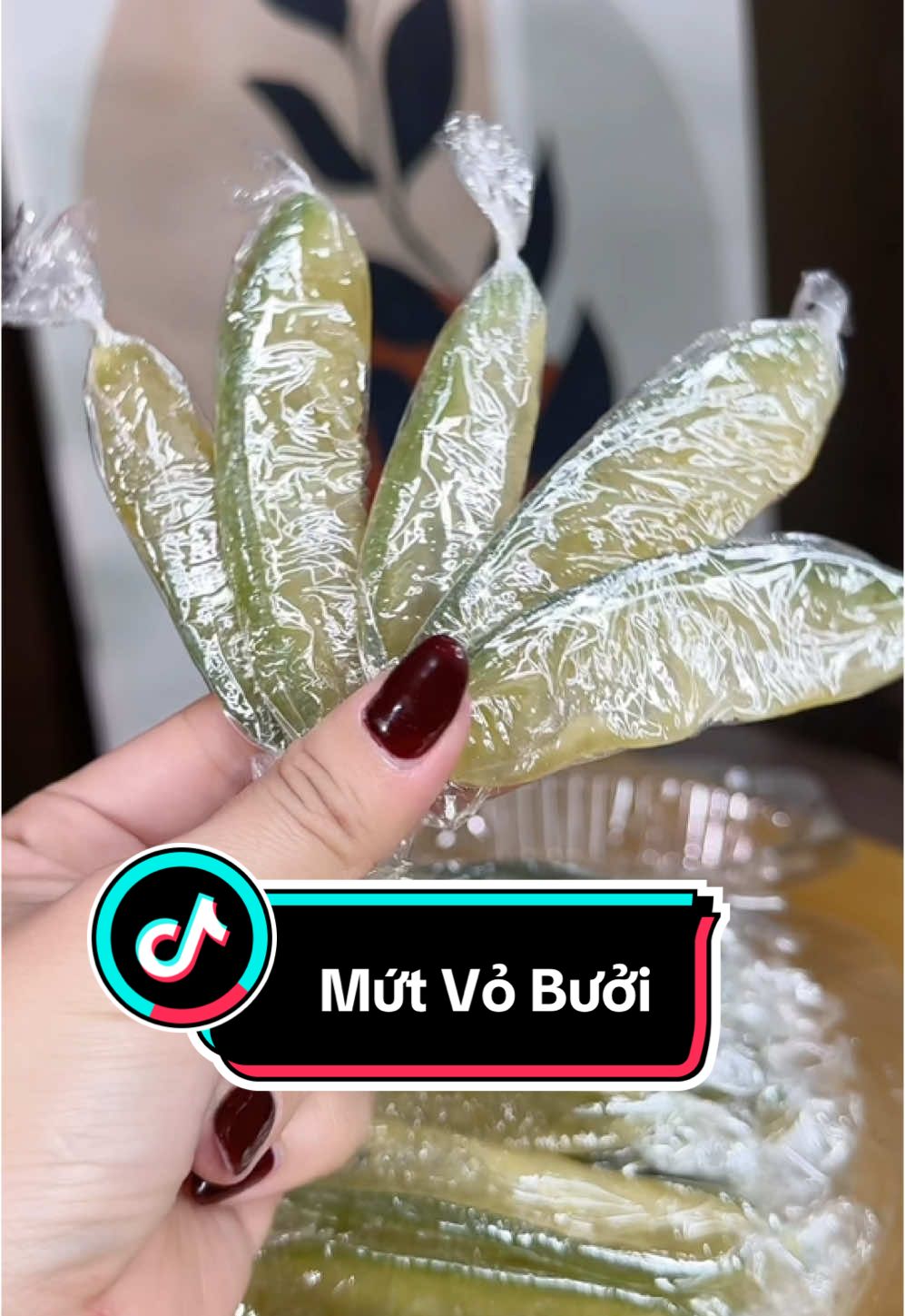 Mứt vỏ bưởi ăn dẻo dai , cay the,thơm ngon , ngọt nhẹ , không có bị đắng tí nào hết nha#vochongnhathuong #review #mukbang #mut#mutvobuoi#tet2025#ancungtiktok #review #xuhuong 