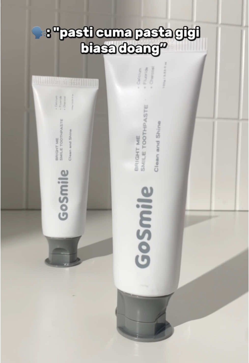 siapa yang masih belum coba? jangan ditunda-tunda mending langsung checkout sekarang! 🔥 #gosmile #toothpaste 