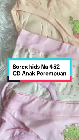 Celana dalam anaknya bundaa,Sorex kids dijamin kainnya lembut aman dan nyaman di pakai anak sehari-hari.Order yuk #sorexkids #celanadalamanakperempuan #cdanakperempuan #cdanak #celanaanak #sorex