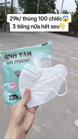 100 khẩu trang 9A Anh Tâm 5 lớp mềm mịn #xuhuongtiktok  #thinhhanh  #khautranganhtam  #khautrangchefullmat  #viral  #khautrang9achongnang  #khautranganhtam9amask 