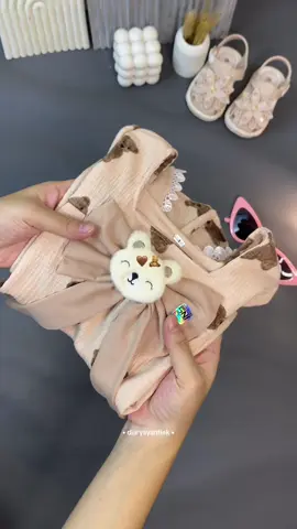 👀🧸🤎 #masyaallahtabarakkallah #fypシ゚viraltiktok #cuantanpabatas #masukberanda #bajuanak #dresswell #bissmillahfyp #dressanakcantik #dresses 
