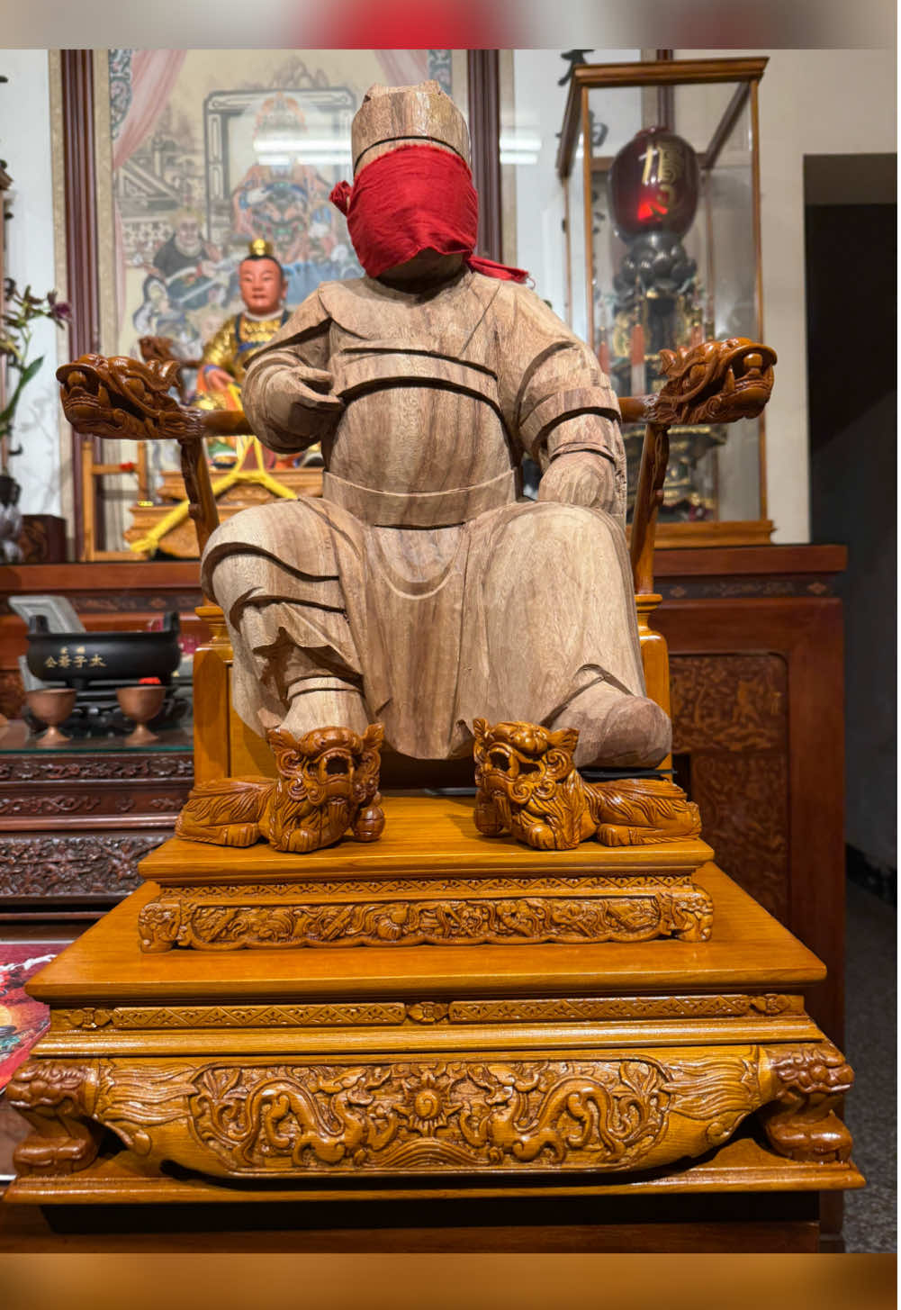 #金明閣武士師 #聖冠工作室 #憲藝雕刻  #誠信繡莊 ✨不會讓您失望的嚴選香品😊 #臺南誠馨堂 #台灣製香 #貢末淨香 #貢香 #香環 #立香  #財獅香柱 #誠馨不只誠信也誠心