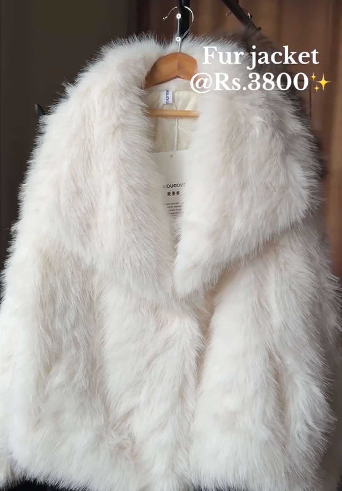 Trending Fur Jacket just at Rs.3800✨ Now also available in black and white✨    Dm us on instagram for order #Trendingjacket #FurJacket #monroeclothing #TrendingClothes #fashion #Style #TiktokNepal #Nepal #Fashiontiktok #Affordable #viral #ForYou #Fy #onlineshopping #deliveryallovernepal🇳🇵 